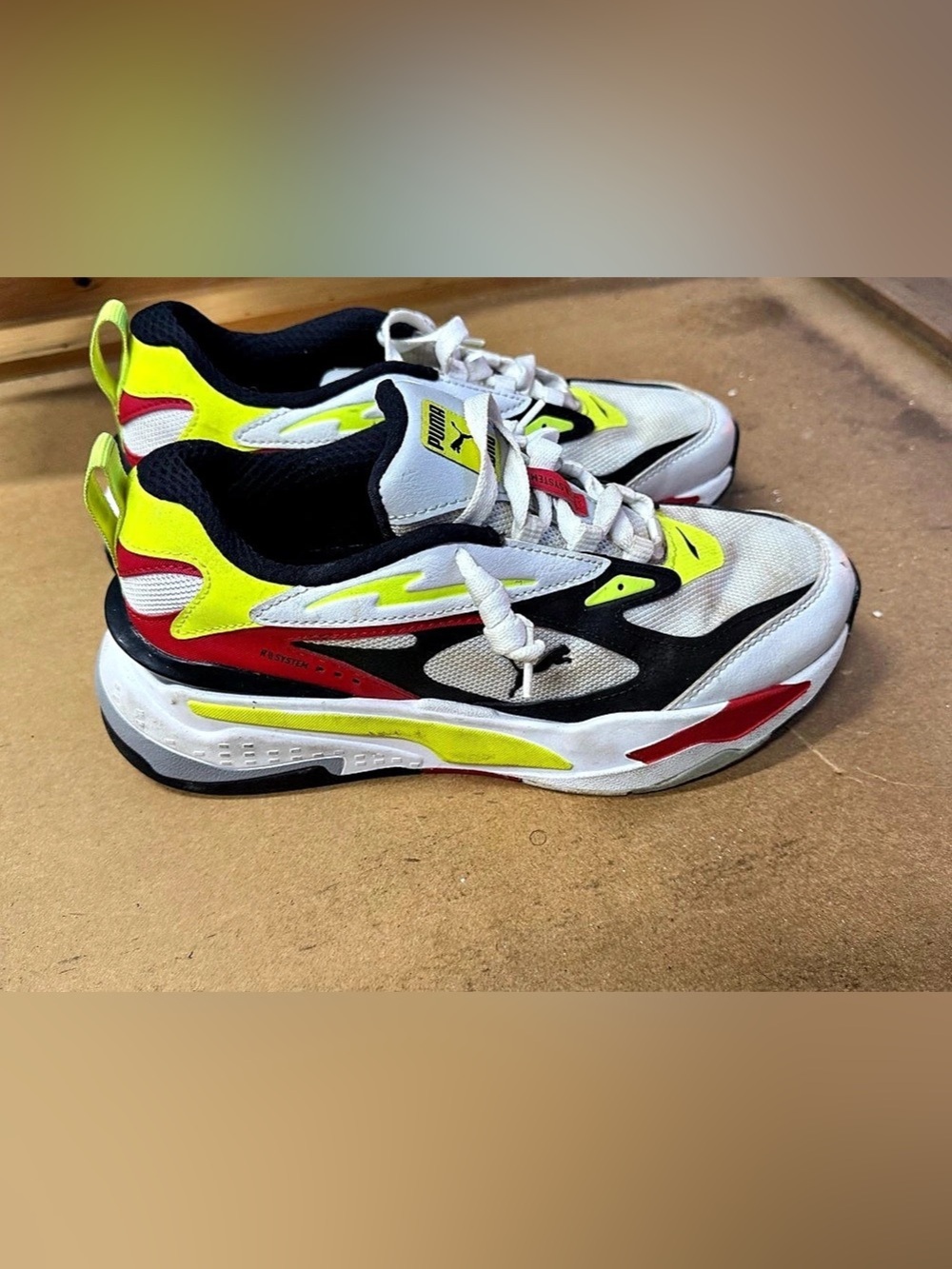 PUMA RS-Fast Limits Women's Athletic Shoes White & Black US 6